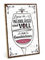 TypeStoff Holzschild mit Spruch – Wein – im Vintage-Look mit Zitat als Geschenk und Dekoration zum Thema Freunde und Erinnerungen - HS-00910