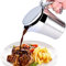 Gravy Boat,Stainless Steel Gravy Boat,Double Insulated Sauce Jug with Lid,Thermos Jug Insulated Gravy Jugs for Gravy,Custard,Cream,Sauce,Dishwasher Safe, Dinner Party Gift(450ml)
