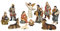 Weihnachten Krippenfiguren, 11 Stück Christus Geburt Von Jesus Harz Ornament, Weihnachtskrippe Figuren Statue, Heilige Familie Krippe Ornament Für Home Desktop