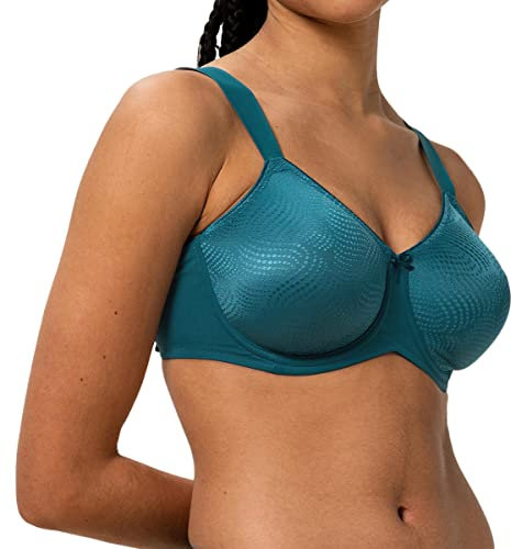 Triumph Essential Minimizer W X Minimizer bra Women's, Blue Coral, 32D