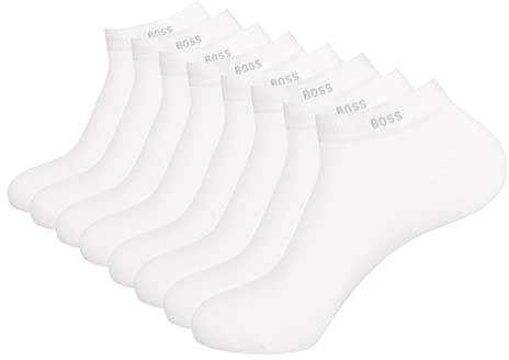 BOSS Herren 4er Pack Ankle Socks uni CC