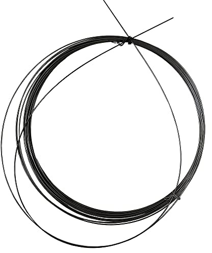 1M superelastische Nitinol-Legierung Gerader Nickel-Titan-Draht 0,1-1,8 mm hyperelastisches Filament, schwarzer Federstahldraht (1.2MMX1M)