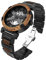 Leuchtbox Premium Edelholz Uhr Automatik Herren Skelettuhr Mechanische Armbanduhr Schwarzes Edelstahlgehäuse Verstellbares Armband ATM 3 spritzwasserdicht X-Series (X-01)