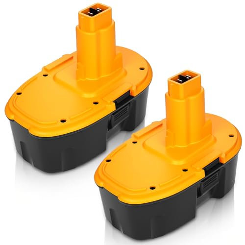 2X 18V 3600mAh de Remplacement pour Dewalt Batterie NI-MH DC9096 DE9098 DE9095 DE9096 DW9096 DW9095 DW9098 DC9099