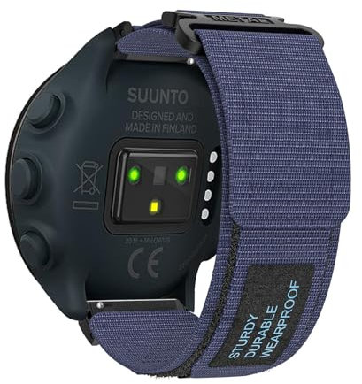 Armband für Suunto 9 Titanium/9 Baro/Spartan Sport, Armbänder Nylon Weave Armband Verstellbares Sports Weiches Atmungsaktiv Ersatzarmband Kompatibel mit Suunto 9 Titanium/9 Baro/Spartan Sport (B)