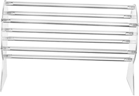 TINEASUR Support De Présentation Transparent Pour Bracelets Et Bandeaux Organisateur De Bijoux Pour Magasins De Détail Et Boutiques Étagère De Rangement Pratique Et Élégante