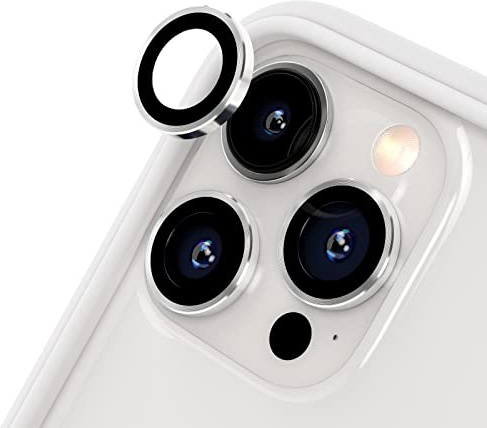 RhinoShield Kameraprotektoren für iPhone 14 Pro Max / 14 Pro | Bruchsicher, hohe Transparenz, kratzfest, präzise Passform, Montagewerkzeug inklusive