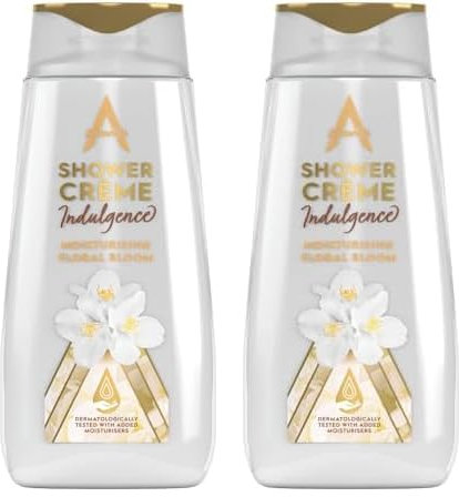 Astonish Indulgent Shower Crème, Cleanse and Nourish, Moisturising Floral Bloom, 400ml (Pack of 2)