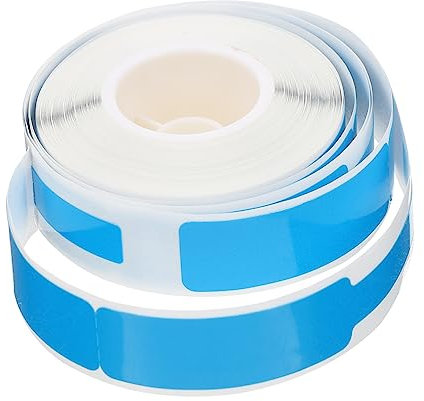 NUOBESTY 4rolls Thermal Paper Wire Label Stickers Cord Labels Tags Stickers Thermal Practical Cable