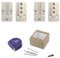 vasalat HVP Connecteur pour charges lourdes 40 x 70 x 12 mm – 2 connecteurs à bois invisibles – Idéal comme connecteur de poutres avec 50 vis Spax T-Star plus et 1 embout TX20