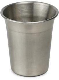 THERMOBABY - Gobelet En Inox Pour Enfant - Compact, Ergonomique - Idéal Pour Les Petits Mains - Léger Et Résistant - Facile À Nettoyer - Pratique À Emporter - Compatible Lave-Vaisselle