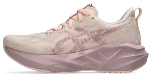ASICS Women's NOVABLAST 5 Running Shoes, 8, Pearl Pink/MORGANITE