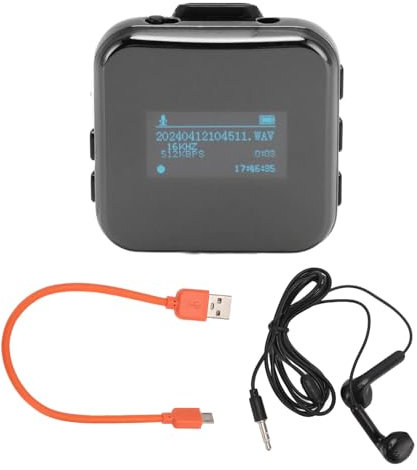 Définition Réduction du Bruit HiFi Mp3 Music Player, Portable Lecteur de Livre électronique avec Batterie Durable, Lecture sans Perte, Restauration sonore 3D, centrique de (4G)