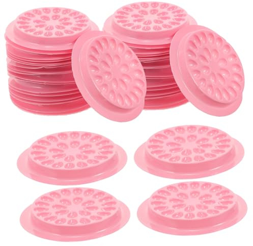 BESTYASH 100pcs False Eyelashes Glue Stand Plastic Lash Pallets for Eyelash Extensions Lash Holders