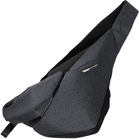 NIID R2 Sling Bag für Herren, modulare Umhängetasche mit YKK-Reißverschlüssen, Diebstahlschutz-Tasche für iPad Pro, Kamera