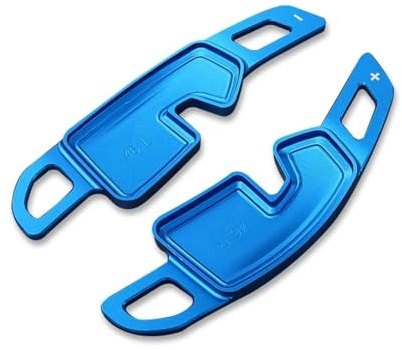 DFSHBFGS Estensioni Shift Paddle Per Volante Palette Del Cambio Al Volante Per Auto Per BMW Per X1 U11 2023-2026 X3 G45 2025 Per Serie 1 5 G60 F70 2024-2026(Blue)
