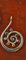 Chakra Kundalini-Anhänger 925 Silber 50 mm