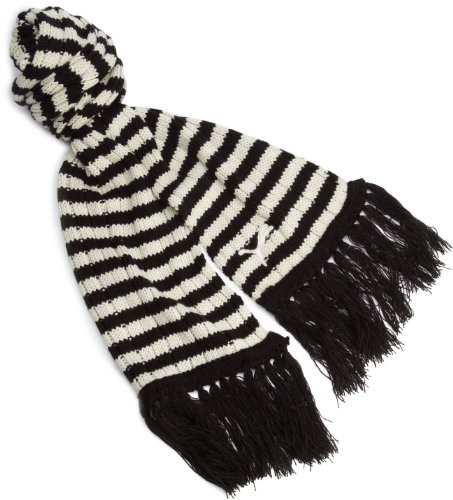 PUMA Unisex Mens Womens Knit Scarf Black Grey White 051899 01 A8