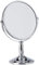 Home Inside & Out Swivel Mirror,Chrome,Magnifying Option, Silver