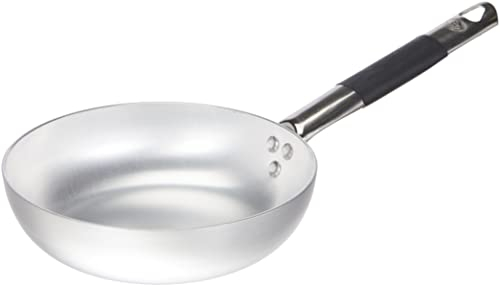 Pentole Agnelli ALMC111BC20 Padella Svasata Alta Saltare con Manico Cool, Argento, 20 cm, 1 Pezzo
