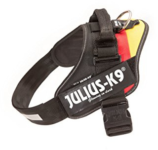 Julius-K9, Arnés IDC Power, Tamaño: 3XL / 4, Bandera Alemana