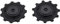 Sram JUEGO DE RULETAS X0 TYPE2 Para CAMBIO X01, Nero (Schwarz - Weiß)