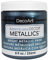 DecoArt Americana Décor Metallic Jar of Paint, Acrylic, Pewter, 236 ml (Pack of 1)