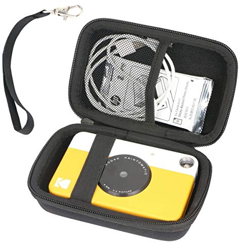 Khanka Case Hart Tasche für Kodak Printomatic Digitale Sofortbildkamera Kamera Schutzhülle. (Schwarz)