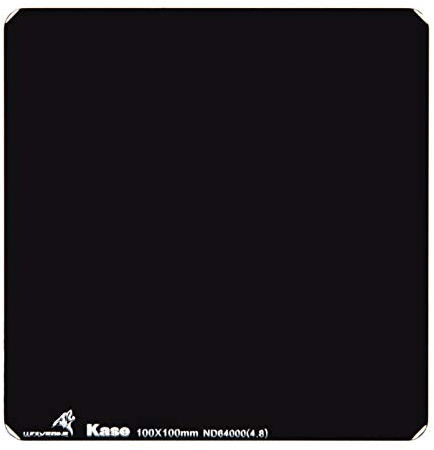 Kase Wolverine ND64000 Filter, stoßfest, 100 mm, Graufilter, 16 Stops, optisches Glas, 100 ND