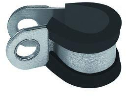 RIEGLER 114311-RSG-22 RSGU-Rohrschelle, Stahl verzinkt (W1), Spannbereich 22,0 mm, 1Stk