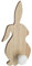 Atmosphera - Patère Enfant Lapin - Bois - Blanc - 14x30 cm - Modèle 1