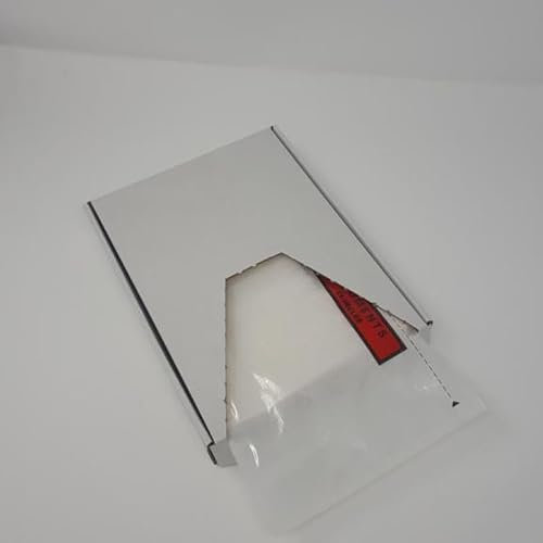 Boîte de 1000 pochettes porte-documents adhésives avec la mention documents ci-inclus imprimée sur fond rouge - Dimensions: 162x120 mm.