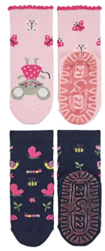 Sterntaler Baby-Mädchen Glitzer AIR Doppelpack Maus Fliesen Flitzer, rosa, 20