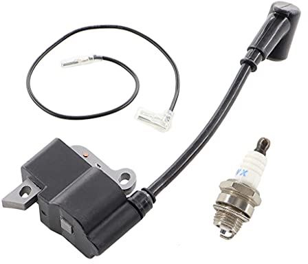 HURI Zündspule Zündmodul mit Zündkerze für Stihl MS270 MS280 MS 270 280 Motorsäge Kettensäge # 1133 400 1350