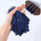 50 Stück Handgefertigte Seidige Mini Quasten,Bunte Quasten-Lesezeichen,Gerade Quasten Anhänger mit Seile Schlaufe für Schmuckherstellung DIY Handwerk Zubehör Taschen Lesezeichen Souvenirs,Navy blau