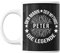 Tasse Vorname Peter | Peter der Mann der Mythos die Legende | Kaffeetasse mit Spruch lustig Fun Tasse Geschenkideen fürs Büro zum Geburtstag Jubiläum Mug Bürotasse
