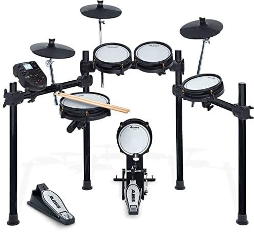 Alesis Surge SE Kit – Batteria Elettronica con Pelli Mesh, Connettività USB MIDI e Modulo con 40 Kit, 385 Suoni e 60 Basi