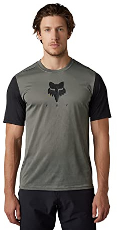 Fox Racing Herren Trikot Ranger TRU DRI SS Jersey, Zinn, Medium