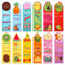 24 Stück Lesezeichen Kinder,Duftende Lesezeichen Personalisiert Kindergeburtstage,Geschenke für Schüler Lesen,Lesezeichen Papier mit Obst Duft,Kreatives Geschenke für Mädchen Jungen