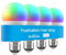 Broadlink Smart Light Bulbs, Frustration-Free Setup (FFS), Works with Alexa Only, BLE Mesh Technology, A60/E27/LED/9 W/800 lm, Colour Change with Music Sync (2 Pack)