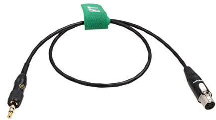 HangTon LTC Timecode-Kabel für Deity TC-1 auf Sound-Geräte 552 Recorder Locking 3,5 mm TRS auf TA3F Mini XLR 50 cm