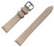 MZBUTIQ 12mm Khaki Leder Uhrenarmband Ersatz für Damen Schlank Weich