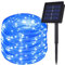 DINOWIN Solar Lichtschlauch Lichterkette, 72ft/22M 200LEDs Wasserdicht Schlauchlicht Lichtschlauch Für Hochzeit, Deko und Weihnachten (Blau)