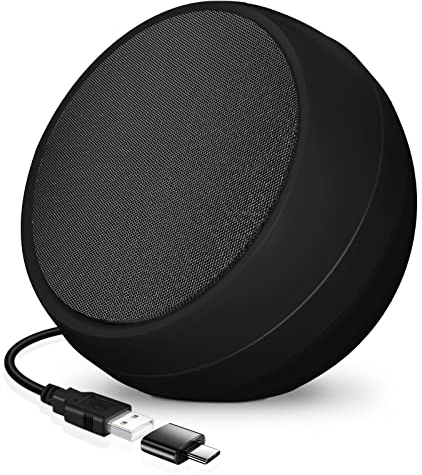 ADELGO PC Speaker USB, Mini Portable Computer Speakers for PC, Laptop Speakers with Stereo Loud Sound for Computer, Notebook, Desktop, Tablet - Plug and Play