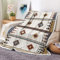 DYNH Azteken-Überwurfdecke, Indianer-Decke, Südwesten-Boho-Überwurf, Flanelldecken für Couch und Bett, mexikanische Decken und Überwürfe für Couch, Bett, Stuhl, Outdoor, Strand, braun, 127 x 152,4 cm