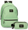 Pepe Jeans Aris colorful Mochila + Estuche escolar Portátil 15,6 pulgadas Verde 31x44x15 cms Poliéster 23,87L