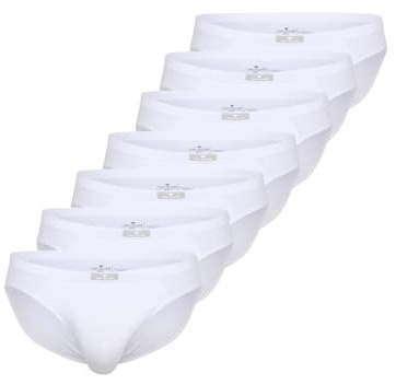 TOM TAILOR 70597 Texas Slips 14er Pack 110 weiß hell Uni 5
