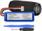 TQTHL 3.7V 6200mAh Akku GSP1029102A für JBL Charge 3