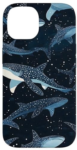 iPhone 14 Whale Shark Underwater Pattern Case
