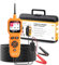 Prüflampe kfz Spannungsprüfer kfz Auto,OBDMONSTER 4-in-1 0V-80V DC Stromkreistester Spannungsprüfer kfz mit Einspritzdüsentest/Multimeter/Oszilloskope/Batterietester für Auto mit vollem Zubehör